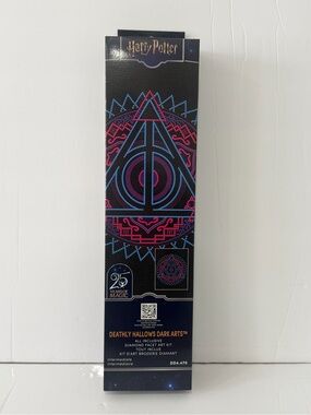 Diamond Dotz Harry Potter Deathly Hallows Dark Arts Pink & Blue Diamond Art Kit